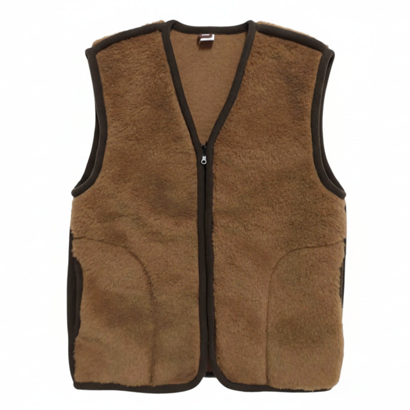 Men's vest Milte Camel